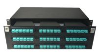1U 96 Core MPO Rack Mount Patch Panel with MPO Cassette