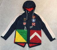 Men's Multi Color Fishtail Quilted Parka Jacket From China