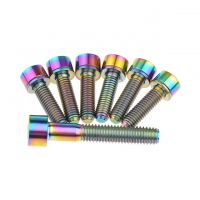 Titanium hex head bolts