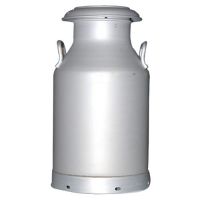 aluminium milk can