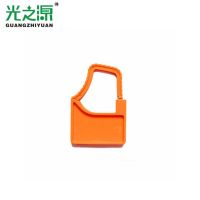 Disposable lock security plastic padlock seal padlock meter seal