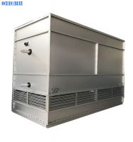 Stainless steel coil evaporative condenser