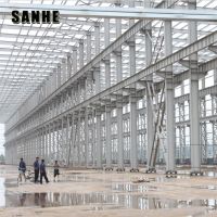 SANHE Custom Design Steel Structure Building for warehouse/workshop/supermarket/hangar