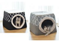 Private Label Pp Cotton Soft Cat Hut Bed