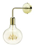 Gold King Edison Wall Lamp