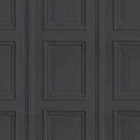 Anthracite Panelling Wallpaper