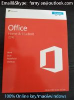 Genuine Win 10 /7/8.1 Pro+Office 2019/2016 Pro Plus/HS/HB Box Coa Sticker 100% Online