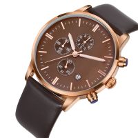 China Factory Oem Fashion Chronograph Cheap Price Winner Gold Quartz Watch For Men 