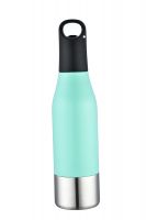 Double wall stainless steel Cola shape vacuum insulated water bottle 