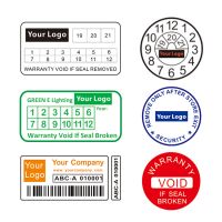 Custom Destructible Labels Protect Goods Warranty
