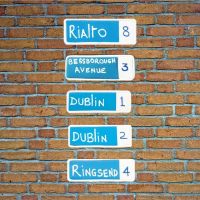 Dublin Street Sign Magnets - Home DÃ©cor Gift