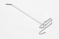 Metal display hanging hook for gridwall