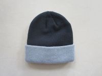 Simple knitted hat