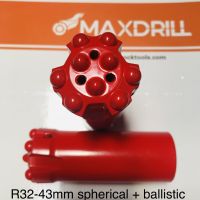 Maxdrill Tophammer R32 45mm rock drilling tools For Drifting And Tunneling carbide drill bit From China