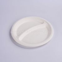 Biodegradable 9 Inch 2 Com Plate