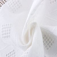 embroidery Cotton dress lace fabric embroidery From China