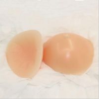 Triangle Shape Concave Bottom High-grade Silicone Breast Form Soft Artificial Breast Silicone Breast Prosthesis For Mastectomy