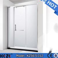 Sliding door shower room