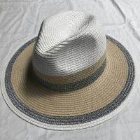 wholeseller fashion panama unisex striped straw sun hat, trend adult straw beach hat, elegant paper hat, recycle customized fashion accessories