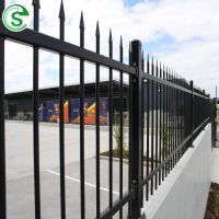 Direcet Manufacturer Sale High Security Anti-Rust Steel Tubular Fence