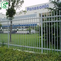 Security Tubular Garrison Powder Coated Strong Fence for Official Construction