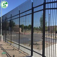 Manufacturer Customized High Security Anti-Rust Steel Tubular Decorative Fence