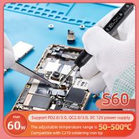 Sequre S60 Anti-Static Electric Soldering Iron Compatible with Jbc210 Soldering Iron Tips