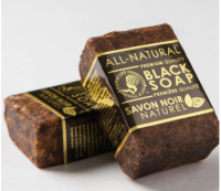 Natural Black Soap (Pressed)