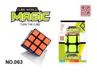 wholesale Intelligent speed puzzle sticker  3*3*3 plastic cube brain development of children educational toys From China