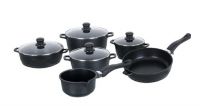 10  Pcs Aluminium Cookware Set