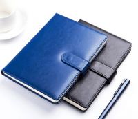A5 Size Soft Touch PU Cover business Notebook with magnet buckle From China