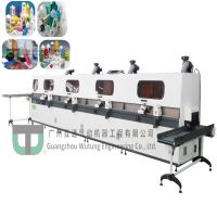 WUTUNG SK AUTOMATIC UV CURING and SCREEN PRINTING SYSTEM - SCREEN TRAIN SERIES CA-102, 1028