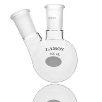Heavy wall Brosilicate Glass Flask with Grounded Joints by hand-blowing