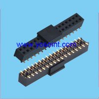  2.0mm Female Header H4.6 Dual rows U Type W4.0 SMT