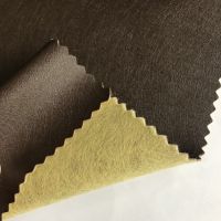 Eco Friendly Vegan Embossed Coating Leather 