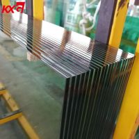 Safety toughened glass, tempered glass price From China