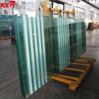 Tempered glass door, silkscreen printing glass door From China