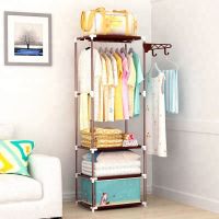 Fashion hanger easy to assemble multi-functional coat rack