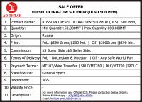 DIESEL ULTRA-LOW SULPHUR (ULSD 500 PPM)