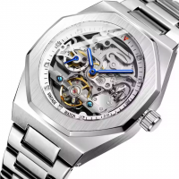 ODM&amp;OEM Automatic Skeleton Dial Mechanical Menâ��s Watch