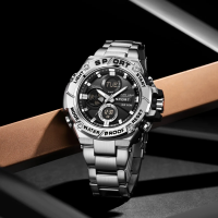 Waterproof Shockproof Sports Watch with Compass