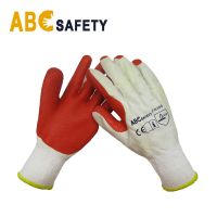 Rubber Coated Safety Work Gloves