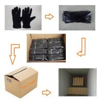 ABC SAFETY 13 Gauge Black Nnylon Safety Gloves