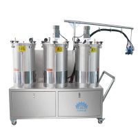 low pressure foaming machine polyurethane with PLC screen