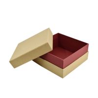 Wholesale Square Kraft Paper Gift Box With Lids