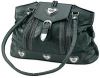 Black Lambskin Large Leather Purse