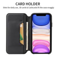 Premium PU Leather Flip Folio mobile phone case