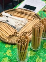 100% Natural Biodegradable Bamboo Straws