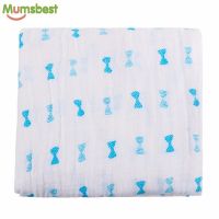 Super soft smooth 70%mboo 30%cotton Muslin swaddle, Muslin Blanket