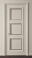 Perfetto Selected manufacturer modern wood villa apartment house 3 panel design room door From China